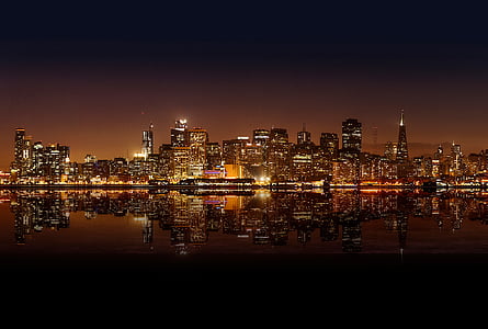cityscale placed on body of water thumbnail