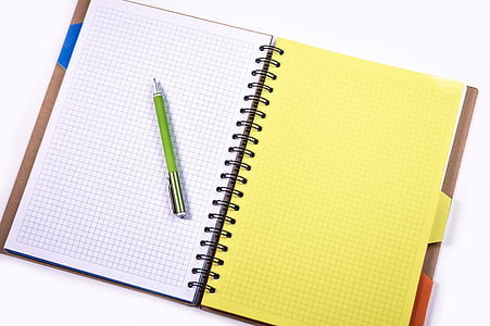 green ballpoint pen on graphing paper thumbnail