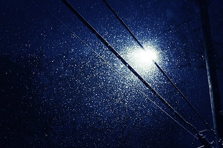 blue, surface, snow, falling thumbnail