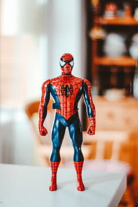 Spider-Man action figure selective focus photography thumbnail