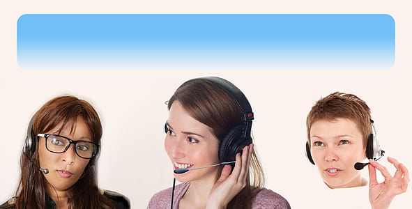 three women the black and gray headsets thumbnail