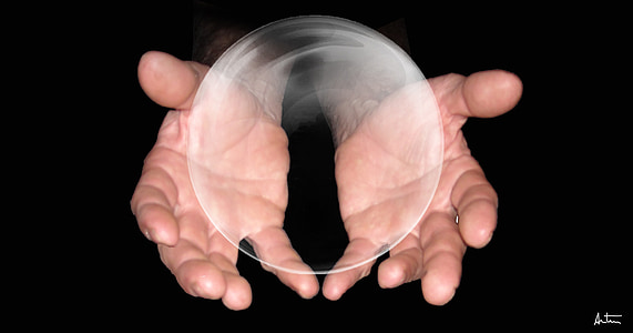 person holding bubble thumbnail