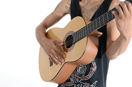 person playing classical guitar thumbnail