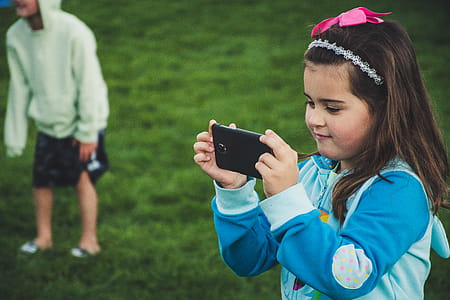 Girl Uses Smartphone thumbnail
