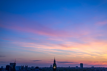 landscape photo of buildings during golden hour thumbnail