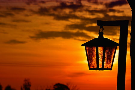 torch light during sunset thumbnail