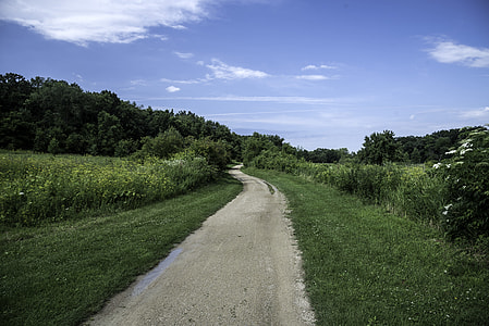 Hiking Trail on a clear day at Camrock County Park thumbnail