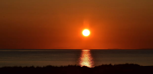 sunset with sea thumbnail