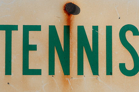 Tennis-print text thumbnail