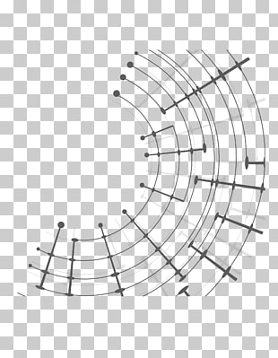 Technology Euclidean Grid, Gray technology grid background, half round gray illustration PNG clipart