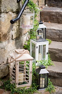 Five Assorted-color Flameless Candle Lanterns thumbnail