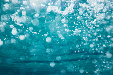 bubble, water, underwater, blue thumbnail