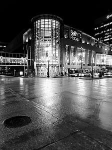 Black and White Photo of the Building thumbnail