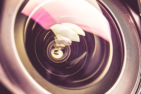 Dreamy & Colorful DSLR Lens Close Up thumbnail