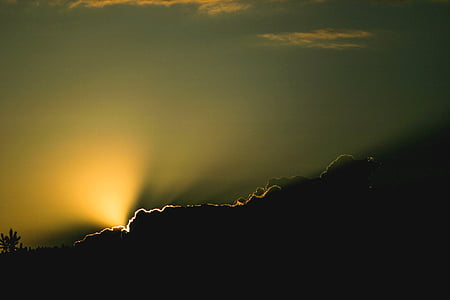 clouds, cloudy, dark, dawn, dusk thumbnail