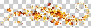 Autumn leaf color , Autumn Leaves Decoration , yellow and red maple leaves frame PNG clipart