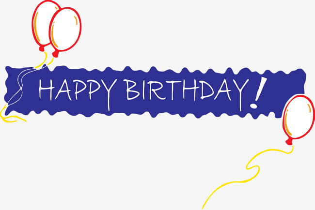 Happy Birthday Banner Png Clipart Free Cliparts Uihere