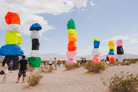 assorted-color rock landmarks thumbnail