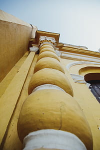 low angle photography of spiral column thumbnail