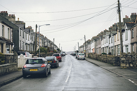 Village road, England thumbnail