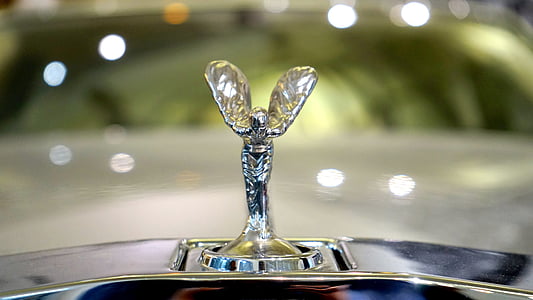 selective focus photography of silver artwork thumbnail