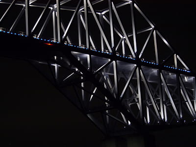 Gray Metal Building With Black Background thumbnail
