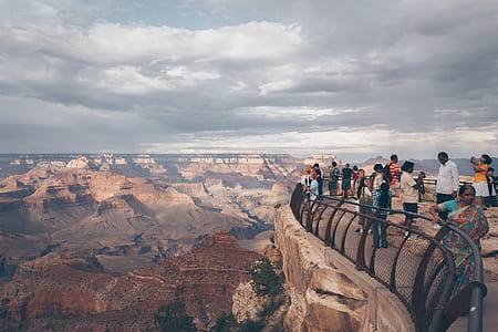 People Watching View from Top of Mountain thumbnail