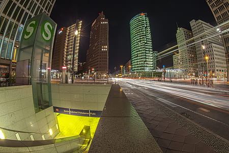 Lighted High Rise Buildings thumbnail