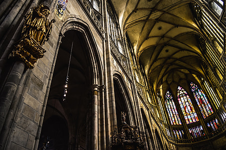 Inside the Cathedral in Prague, Czech Republic thumbnail