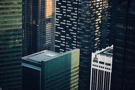 aerial photography of commercial building thumbnail