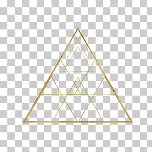 Golden triangle Geometry, Golden Triangle, gold triangle logo PNG clipart