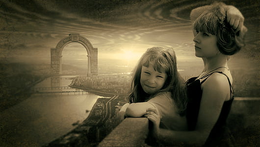 woman and girl poster thumbnail