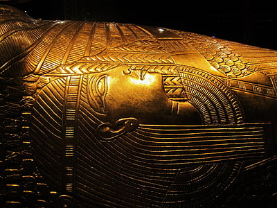 golden sarcophagus sculpture thumbnail
