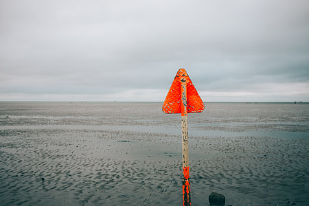 Warning Sign and Sea thumbnail