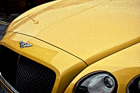 yellow Bentley car thumbnail