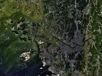 Topography of Seoul, South Korea thumbnail
