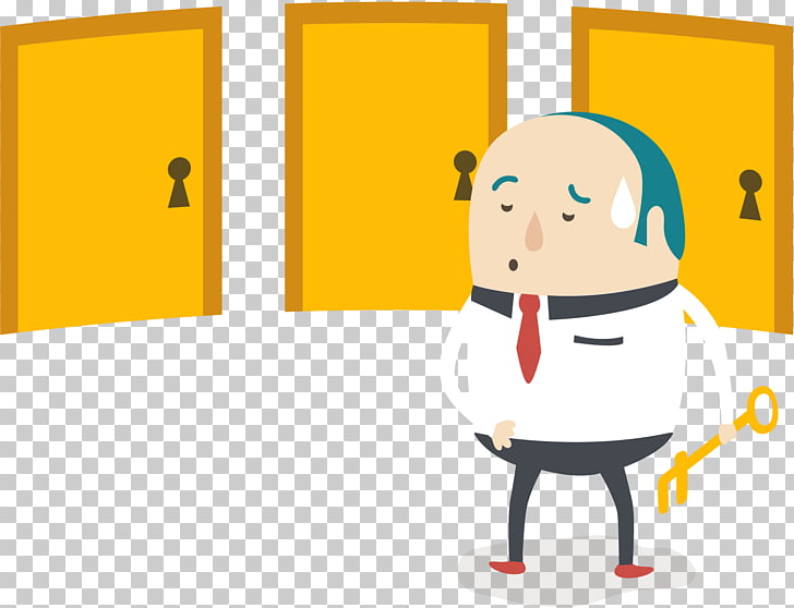 Euclidean Businessperson Cartoon Selection Gate Png Clipart Free Cliparts Uihere