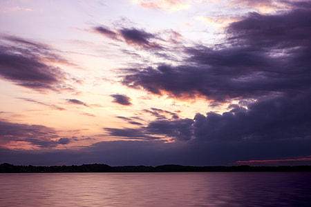 Clouds, landscape, and seascape in Kolding, Denmark thumbnail