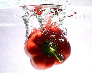 red chill pepper in water thumbnail
