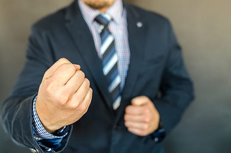 man in black formal suit jacket thumbnail
