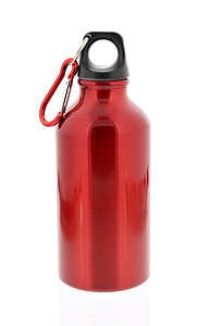 red tumbler with carabiner thumbnail