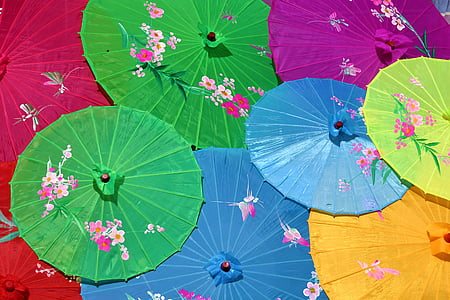 oil paper umbrella lot thumbnail