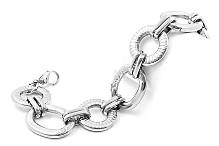 silver-colored bracelet thumbnail