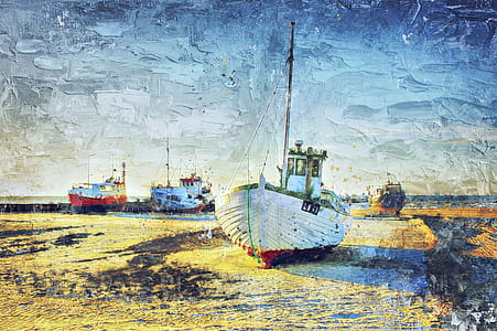 illustration of boats thumbnail
