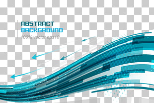 Euclidean Blue Curve Line, Technology background, Abstract Background PNG clipart