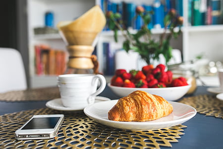 bakery, breakfast, café, coffee, croissant thumbnail