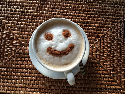 white ceramic teacup with saucer thumbnail