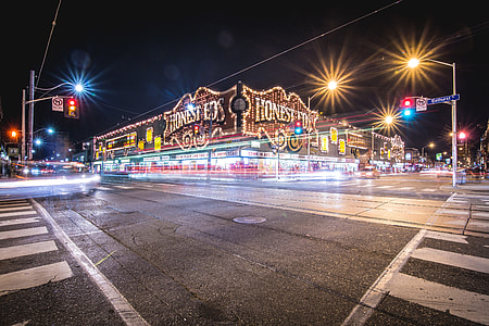 time lapse photography of Honest Eds store thumbnail