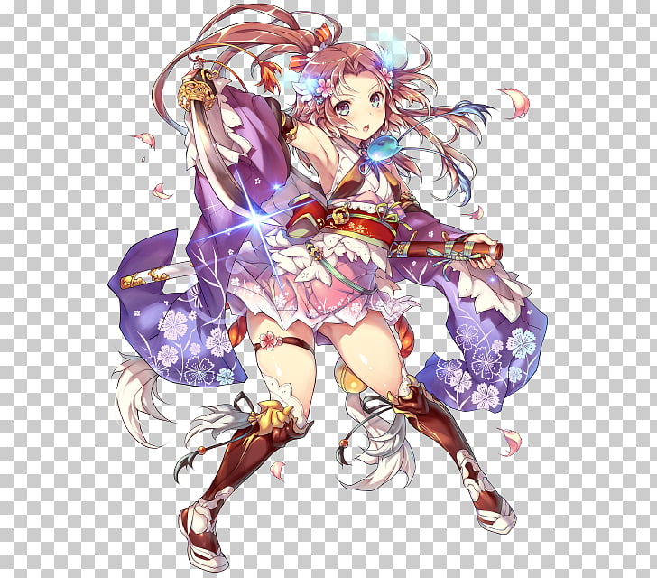 Flower Knight Girl Nutaku Dianthus Superbus Free Football Games Flower Png Clipart Free Cliparts Uihere