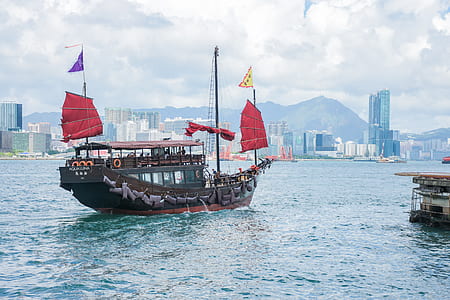 black ship on water thumbnail